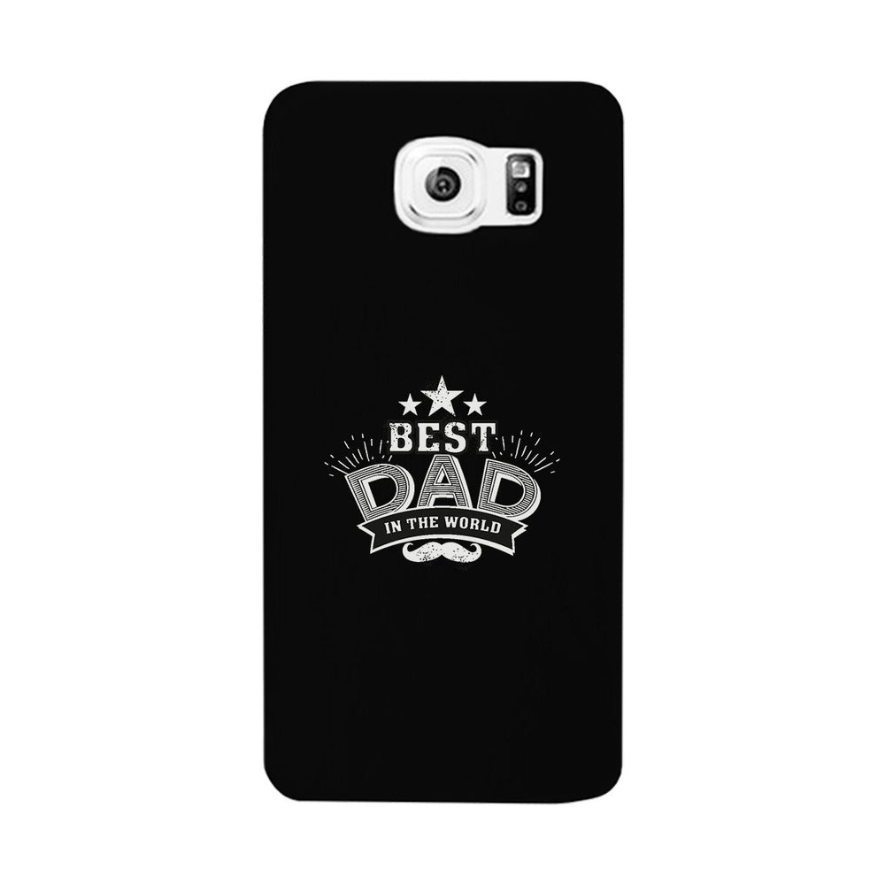 Best Dad In The World Black Phone Case