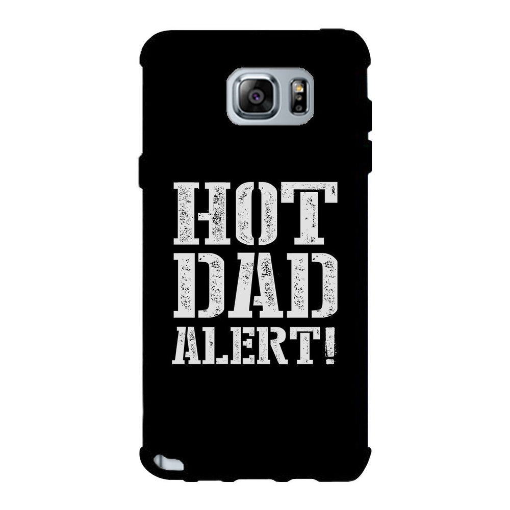Hot Dad Alert Black Phone Case