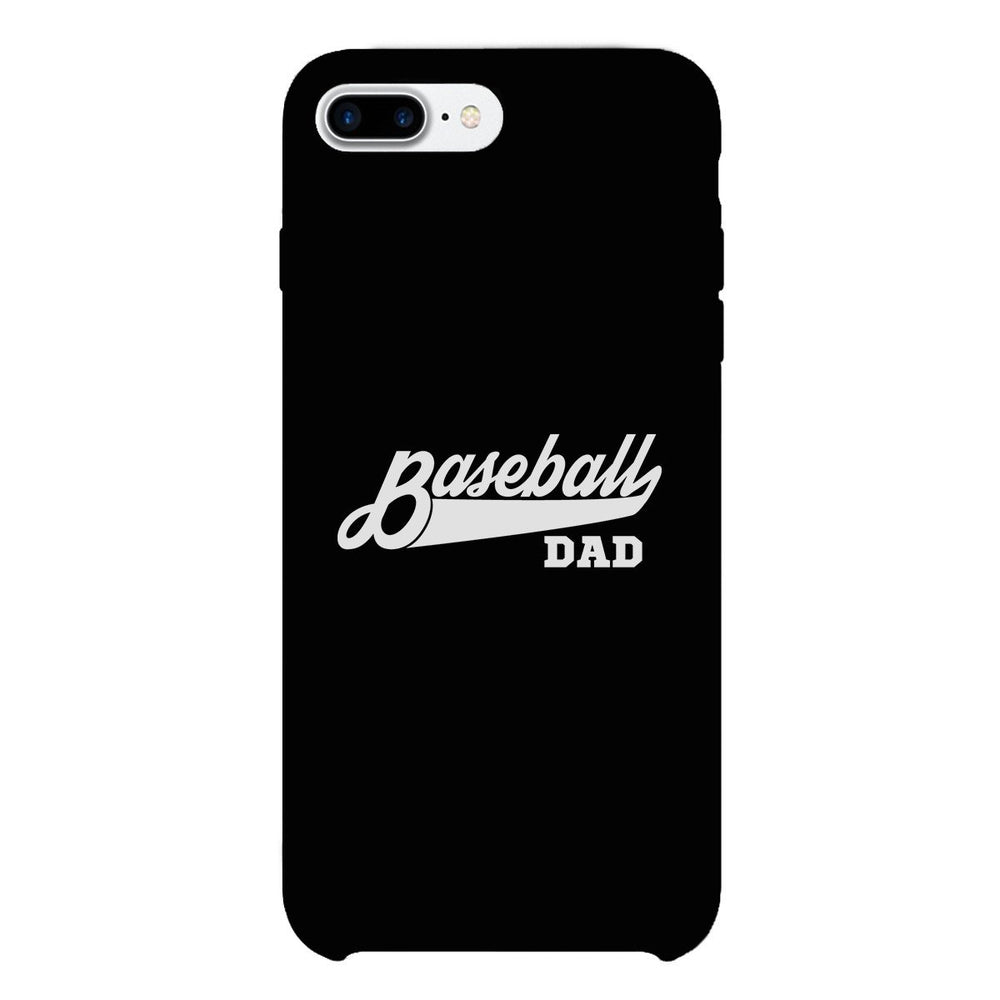 Baseball Dad Black Phone Case
