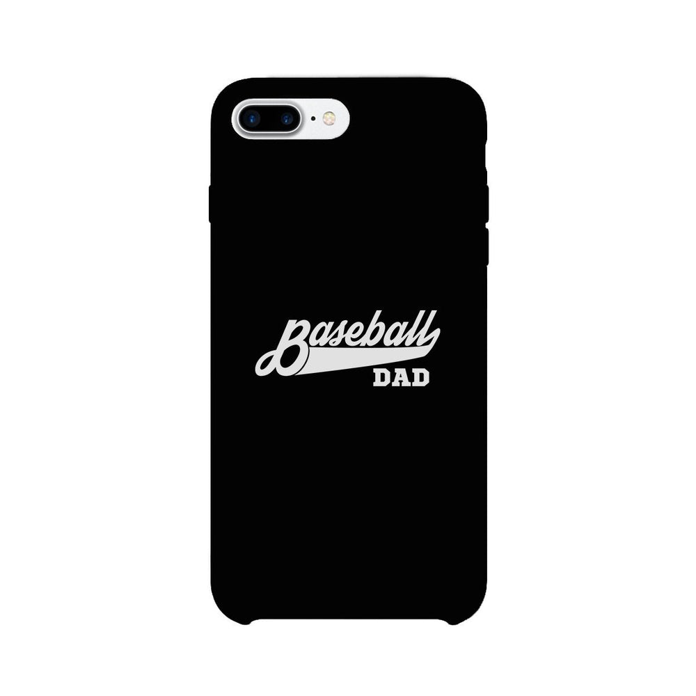 Baseball Dad Black Phone Case