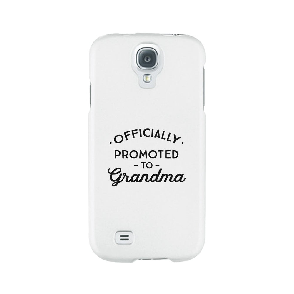 Officially Promoted To Grandma White Phone Case
