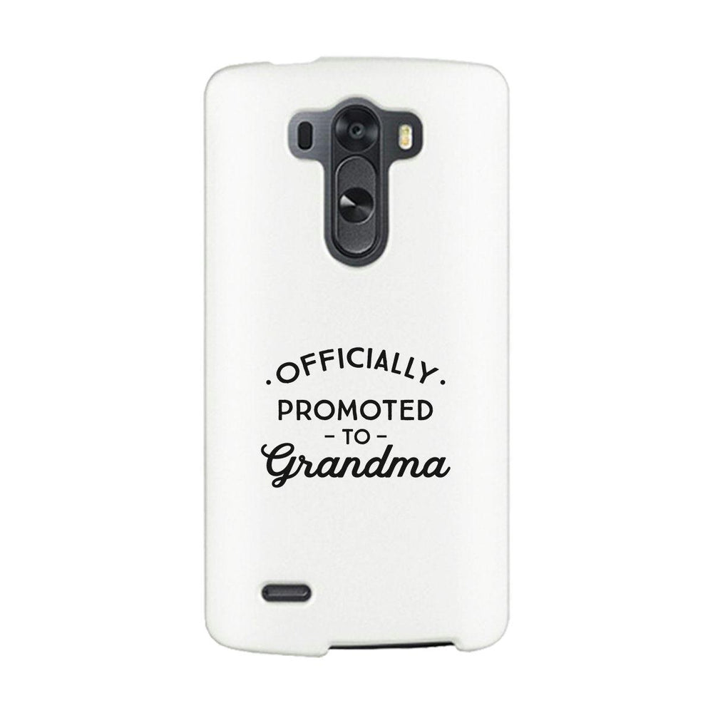 Officially Promoted To Grandma White Phone Case