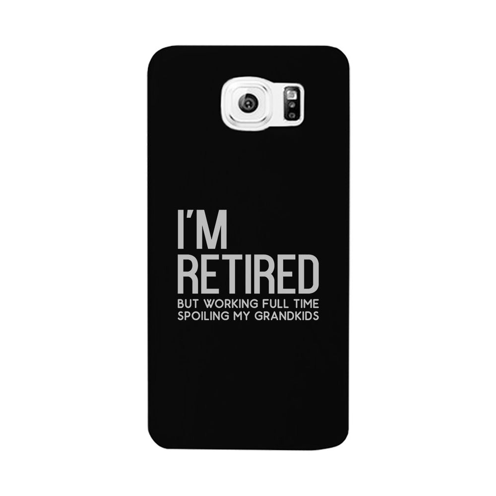 Retired Grandkids Case Funny Grandparents Birthday Gift Phone Cover