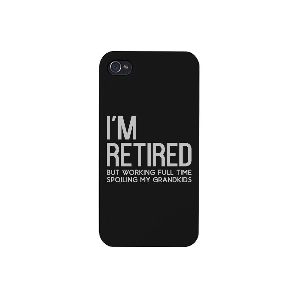 Retired Grandkids Case Funny Grandparents Birthday Gift Phone Cover
