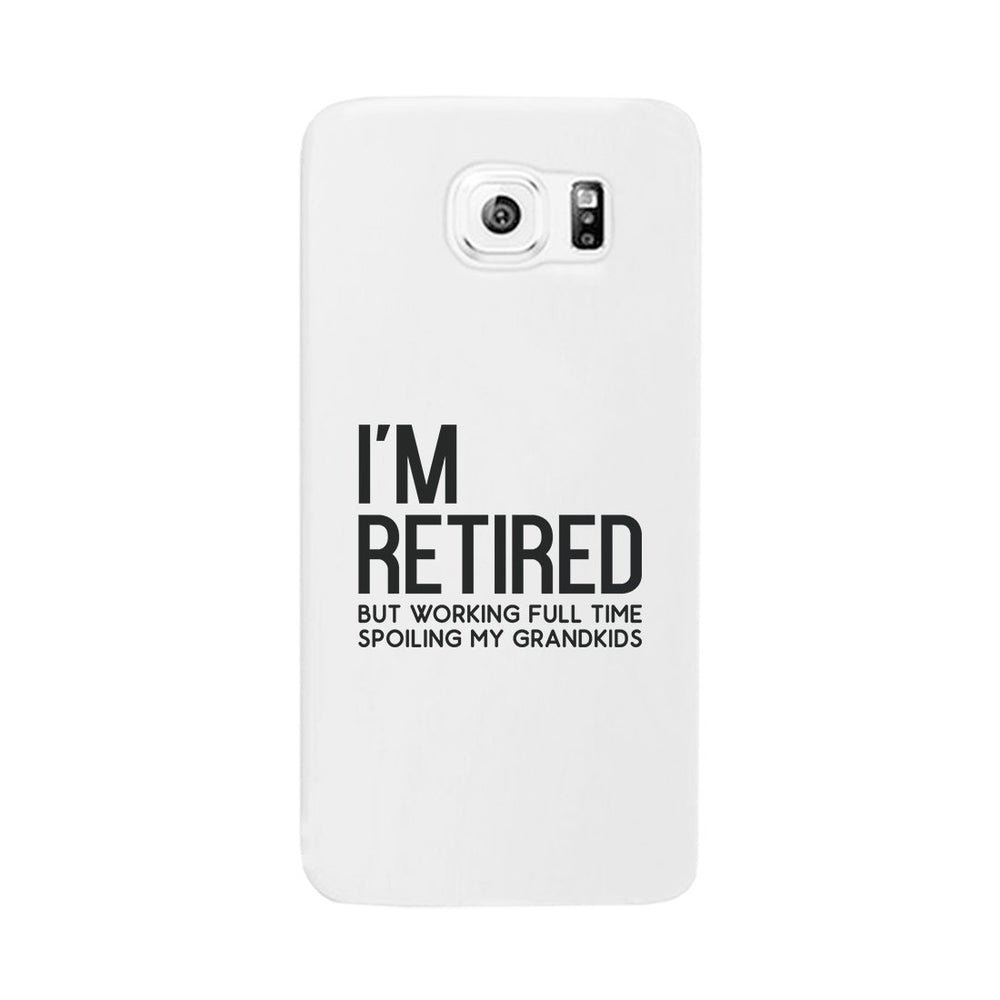 Retired Grandkids Case Funny Grandparents Birthday Gift Phone Cover