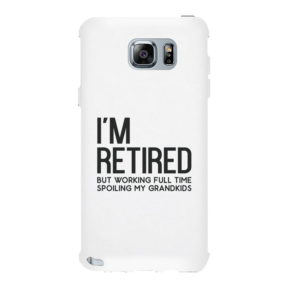 Retired Grandkids Case Funny Grandparents Birthday Gift Phone Cover