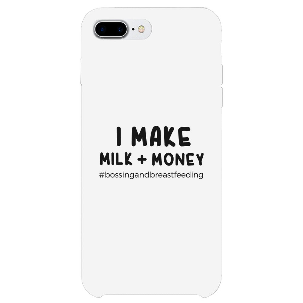 Make Milk Money Phone Case Funny Mother's Day Theme Gift Ideas