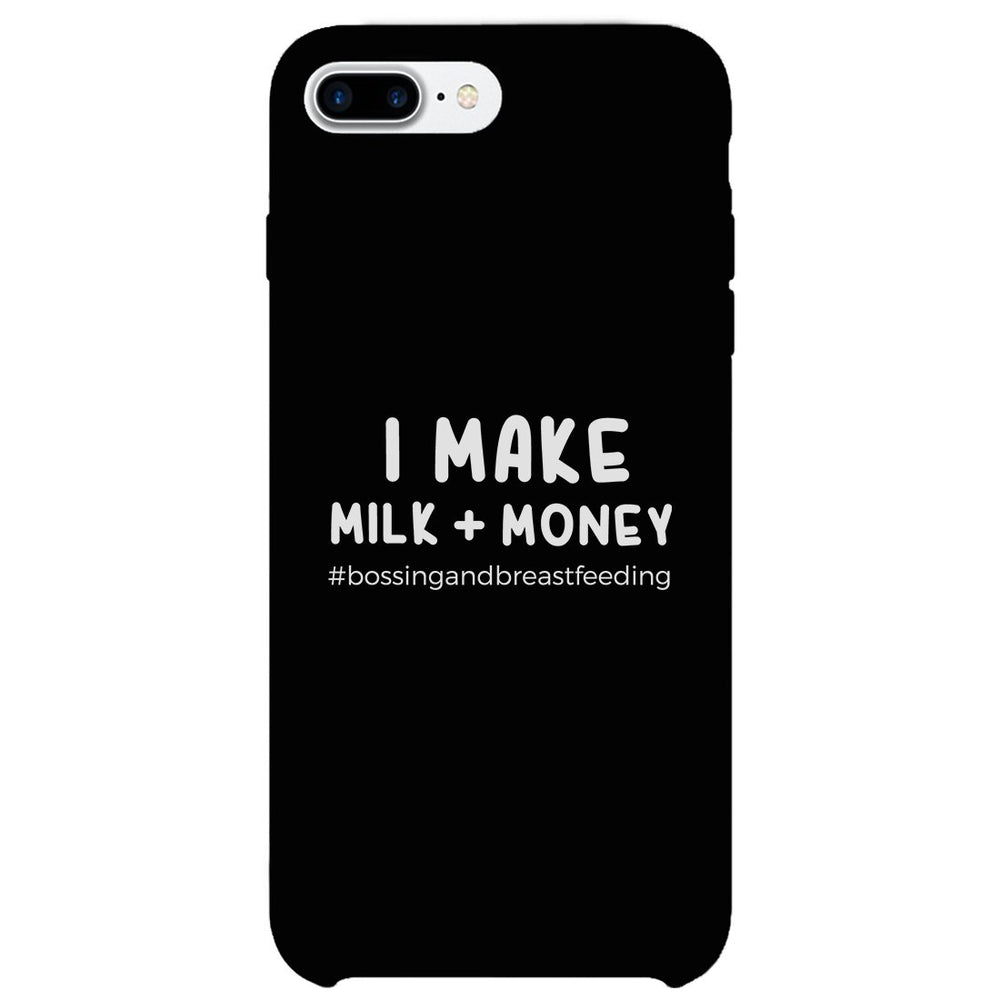 Make Milk Money Phone Case Funny Mother's Day Theme Gift Ideas