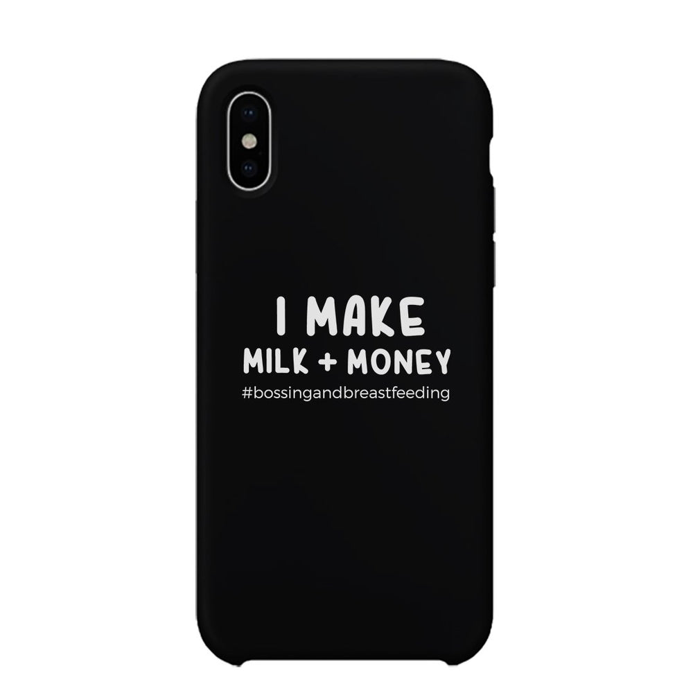 Make Milk Money Phone Case Funny Mother's Day Theme Gift Ideas