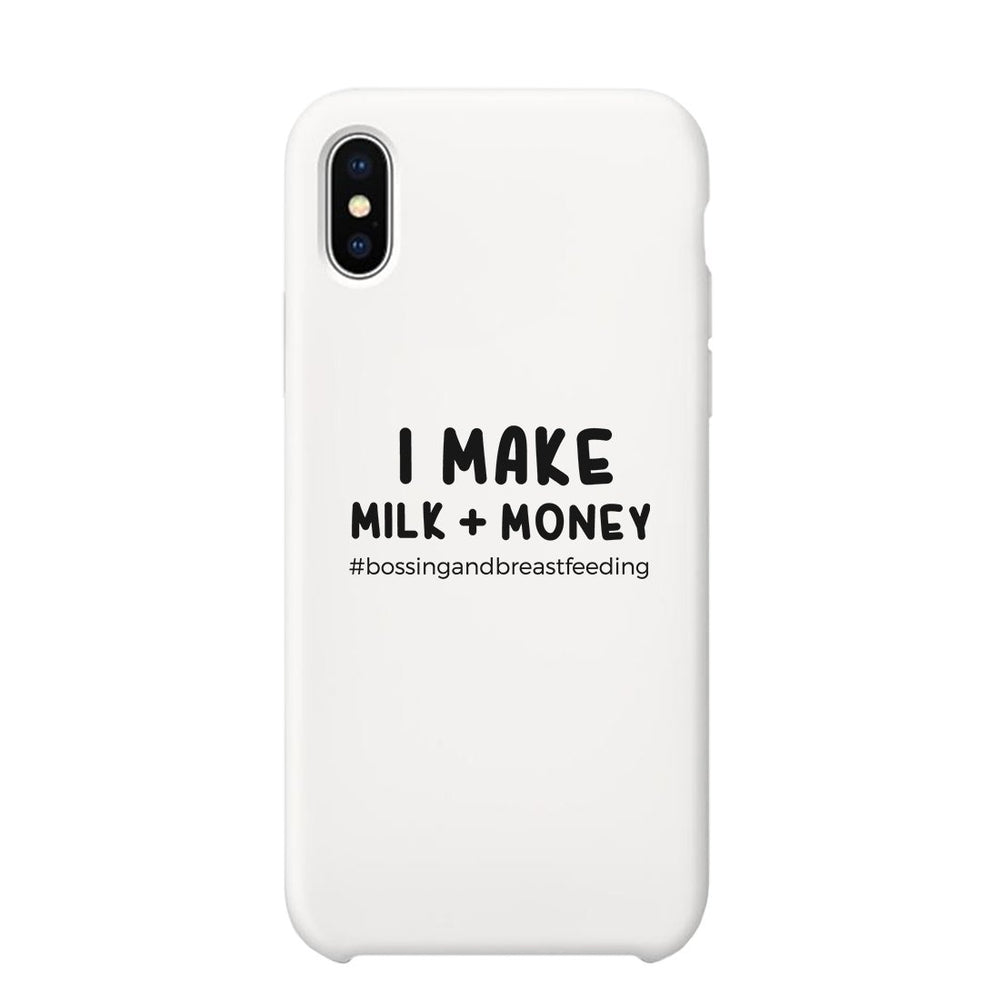 Make Milk Money Phone Case Funny Mother's Day Theme Gift Ideas