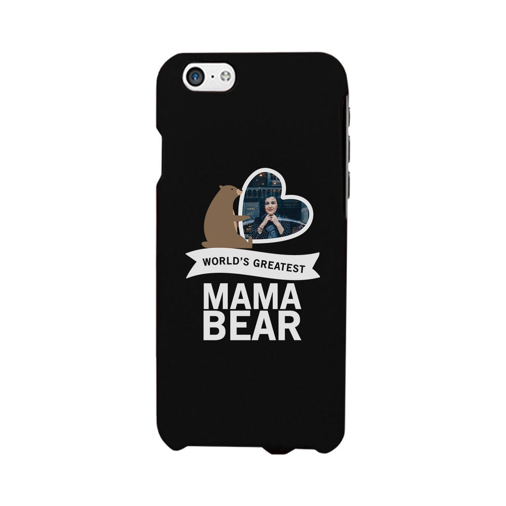 World's Greatest Mama Bear Phone Case Personalized Gifts For Mom