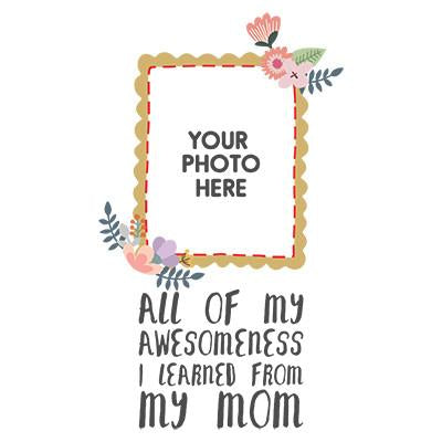 Frame Awesomeness Mom Personalized Phone Case Mothers Day Gift