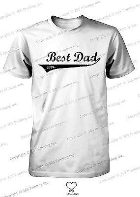 Best Dad Ever Swash Style T-Shirt - Father's Day Gift Idea, Gift for Dad