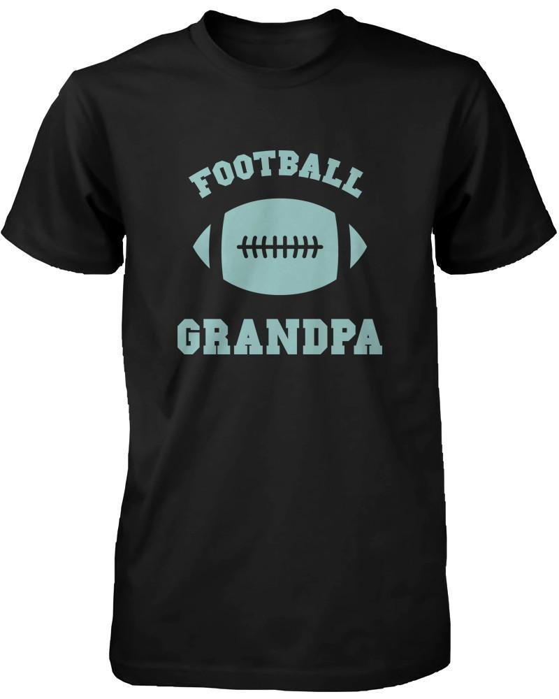 Football Grandpa Graphic Shirts Cute Christmas Gifts Ideas for Grandfather
