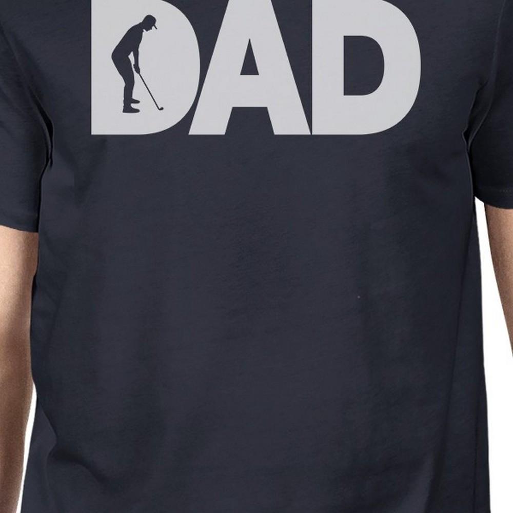 Dad Golf Mens Navy Funny T-Shirt For Golf Dads Father's Day Gift