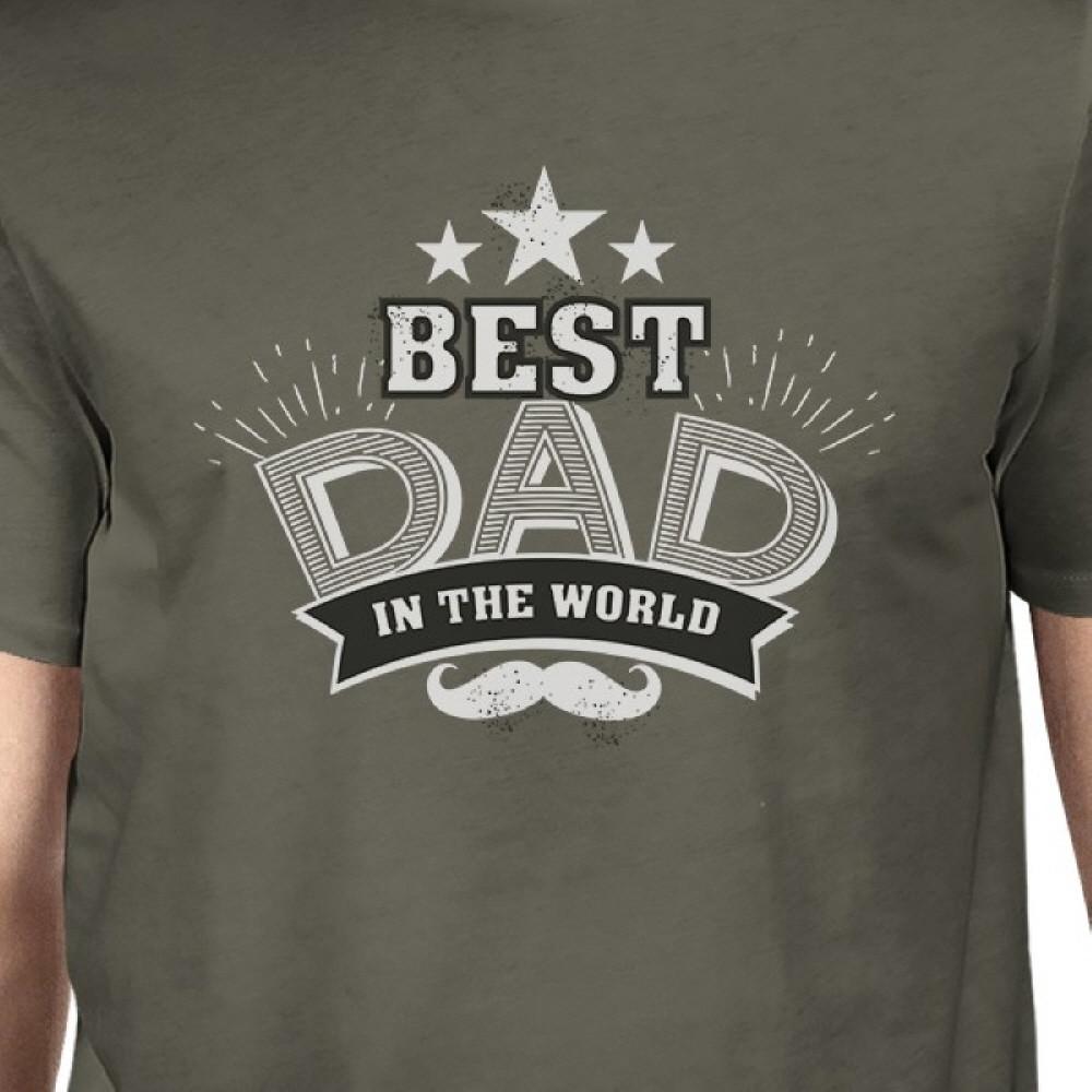 Best Dad In The World Mens Vintage Style Shirt Unique Gifts For Dad