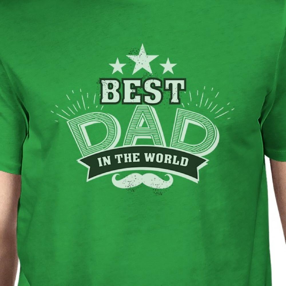 Best Dad In The World Mens Funny Fathers Day T-Shirt Gifts For Him