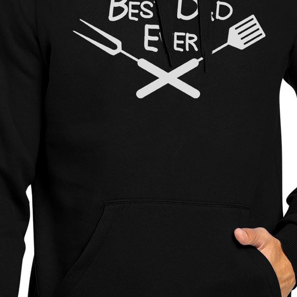 Best Bbq Dad Black Unisex Hoodie Fathers Day Gifts For Bbq Lovers