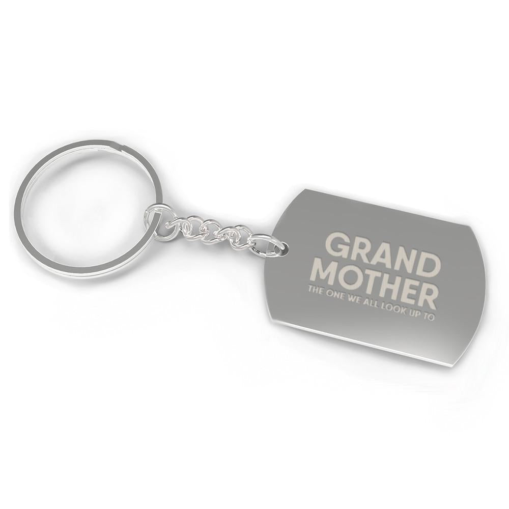 Grandmother We All Look Up To Key Chain Mother's Day Gifts