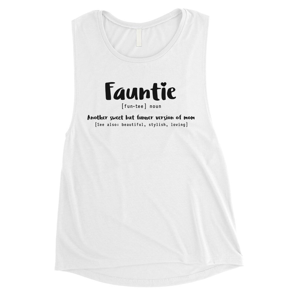 Fauntie Womens Muscle Shirt