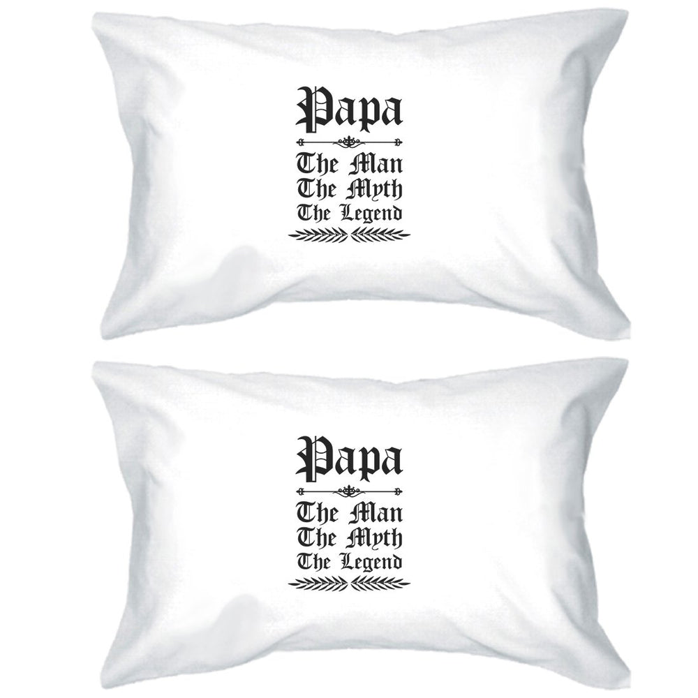 Vintage Gothic Papa Pillowcases Standard Size Lovely Pillow Covers