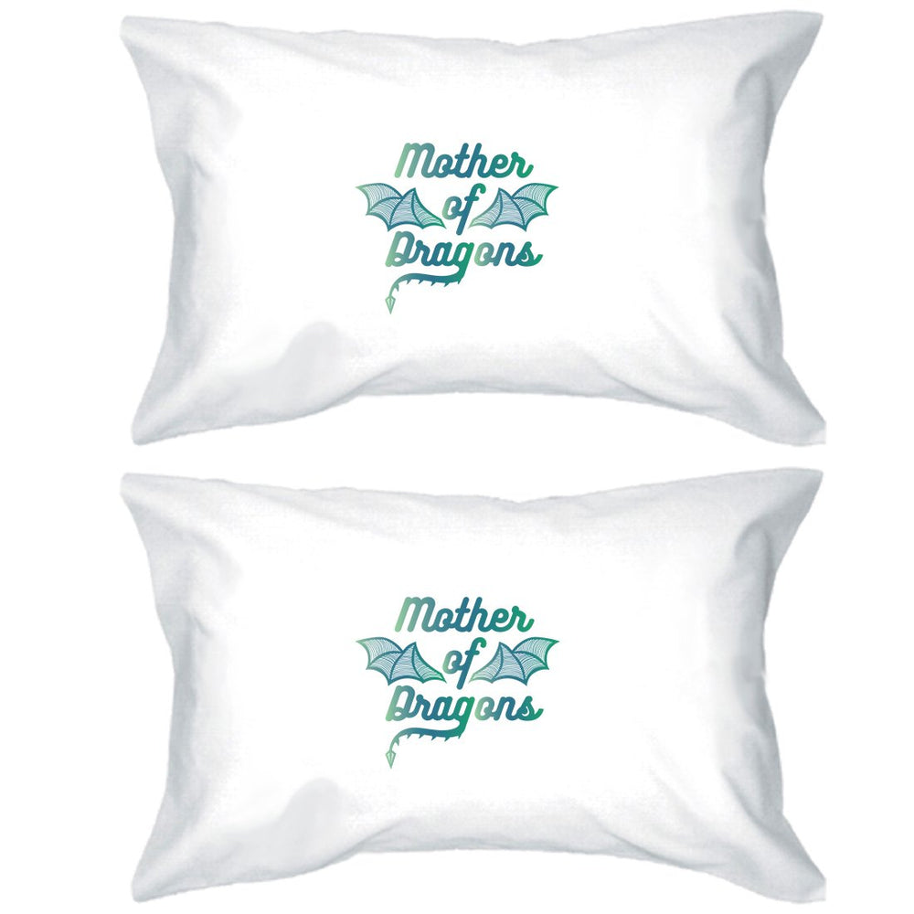 Mother Of Dragons Pillowcases Standard Size Pillow Cover For Mom