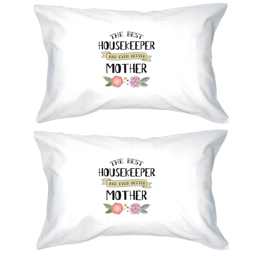 Housekeeper Better Mom Pillowcases Standard Size Pillow Covers Gift