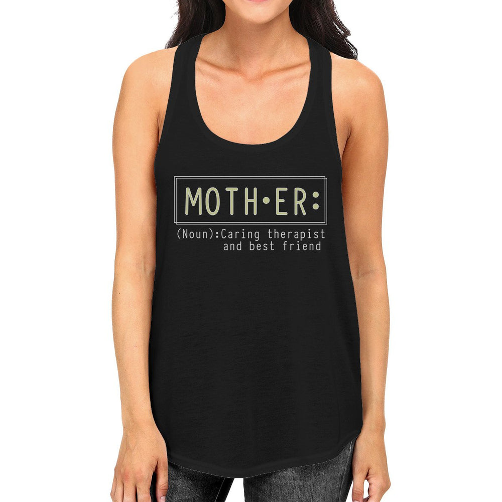 Full Time Grandma Women's Black Racerback Tank Top Humorous Gifts