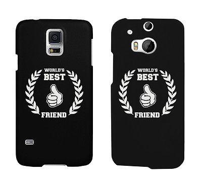 World's Best Friend Cute BFF Matching Phone Cases For Best Friends