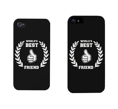 World's Best Friend Cute BFF Matching Phone Cases For Best Friends