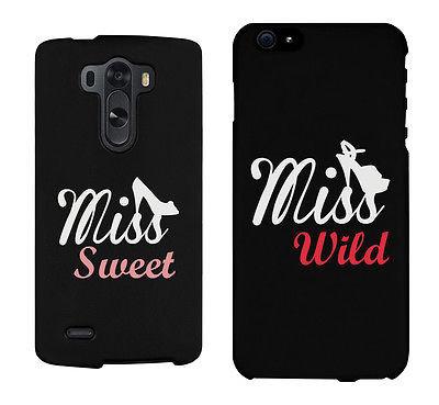 Miss Sweet And Wild Shoes Cute BFF Matching Phone Cases For Best Friends