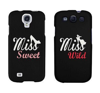 Miss Sweet And Wild Shoes Cute BFF Matching Phone Cases For Best Friends