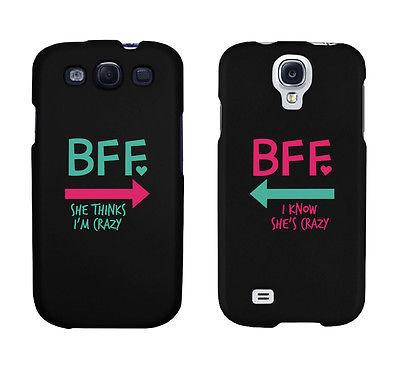 BFF Mint Pink Arrow Cute BFF Matching Phone Cases For Best Friends