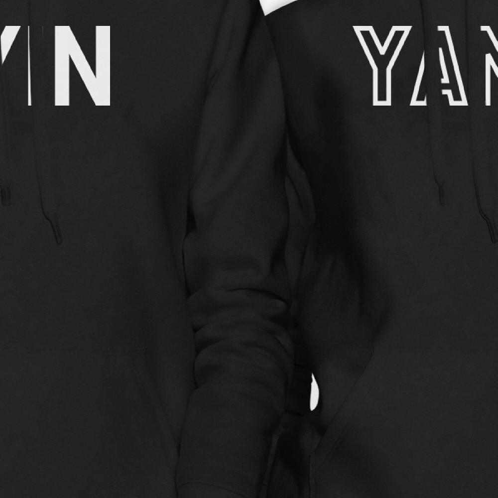 Ying And Yang BFF Hoodies Friendship Matching Hooded Sweatshirts