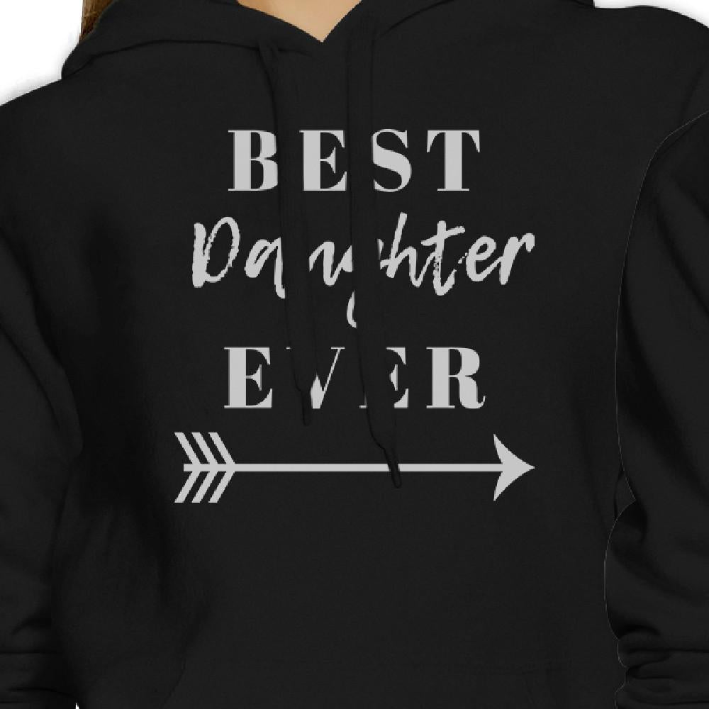 Best Daughter Mother Ever Black Mom and Daughter Couple Sweatshirts