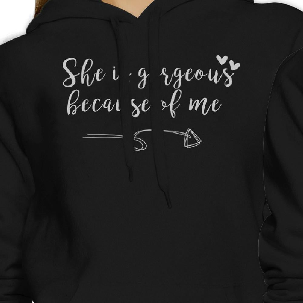 She Is Gorgeous Black Couple Matching Hoodies Funny Gifts For Moms