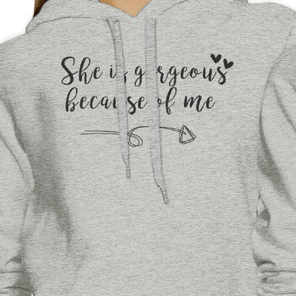 She Is Gorgeous Grey Cute Couple Hoodie Funny Mothers Day Gifts