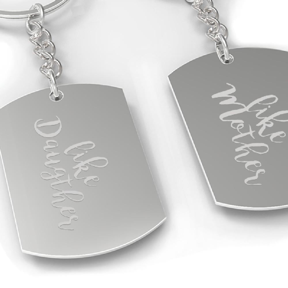 Like Daughter Like Mother Matching Kay chain Mothers Day Gift Ideas