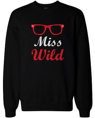 BFF Matching SweatShirts Sweet and Wild Sweaters for Best Friends