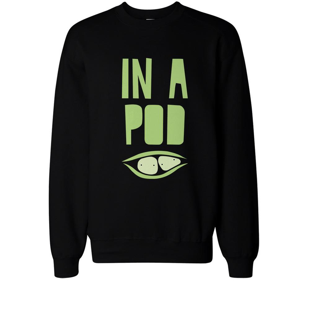 Two Peas in a Pod Funny BFF Matching SweatShirts Gift for Best Friend