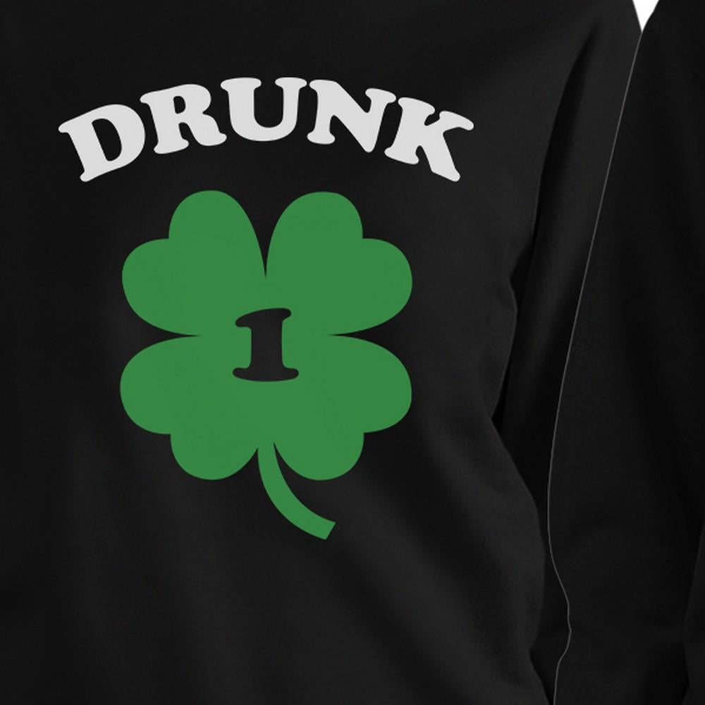 Drunk1 Drunk2 Cute Best Friend Matching Sweatshirt Funny Gift Ideas