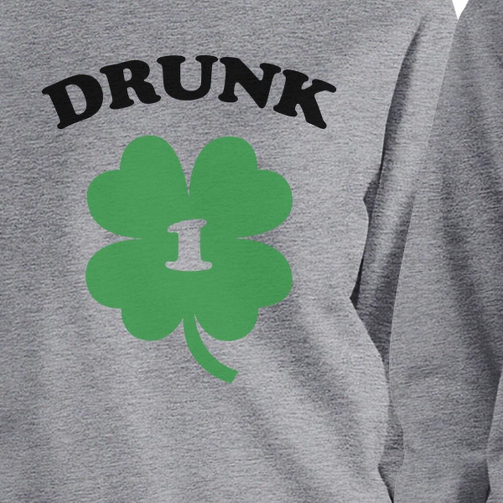 Drunk1 Drunk2 Funny Graphic Matching Sweatshirts For Best Friends