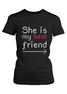 BFF Matching Shirts - She's My Best Friend with Arrows - Gift for BFF