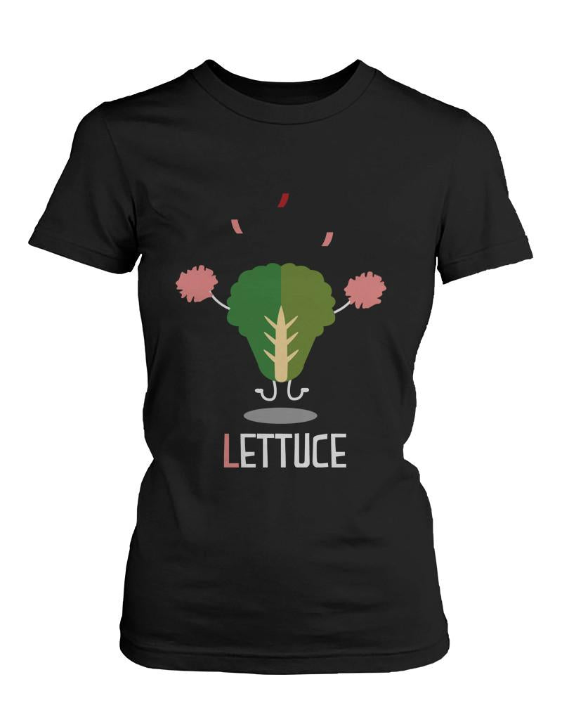 Cheerleading BLT Bacon, Lettuce and Tomato Trio Friends T-shirts - BFF Shirts