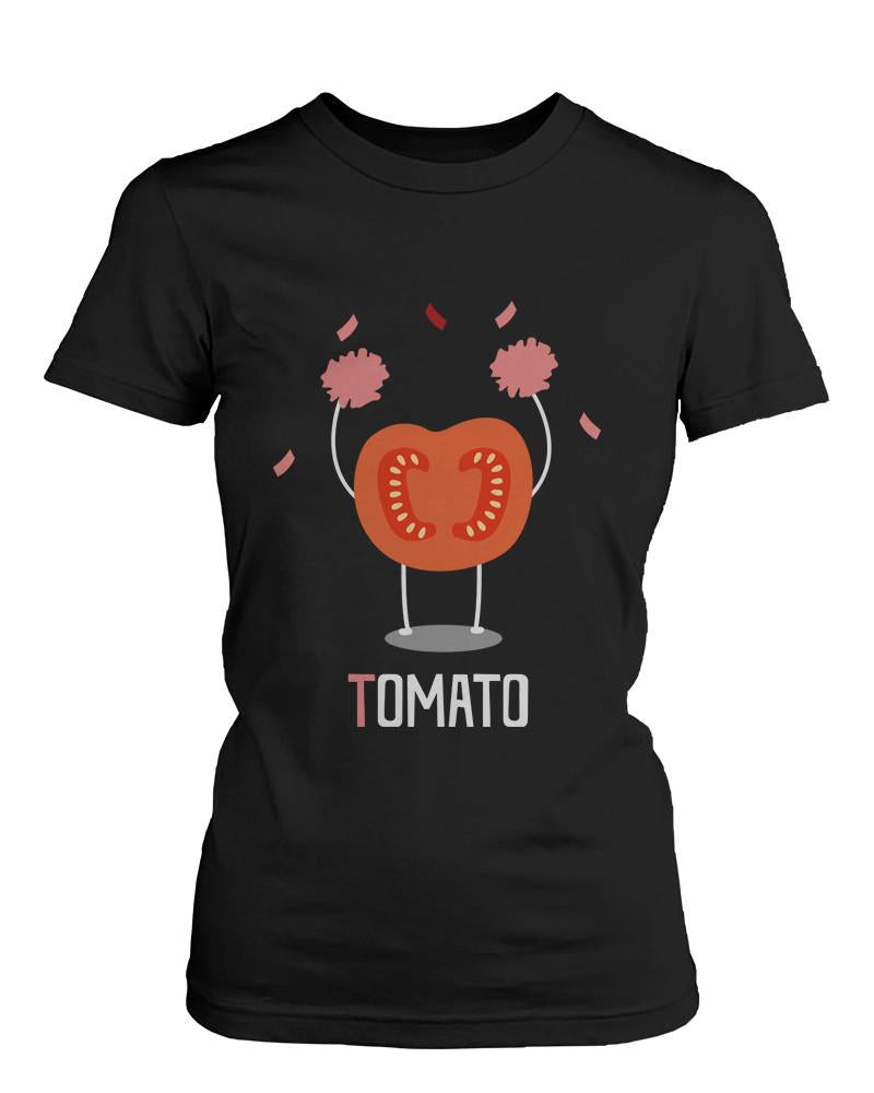 Cheerleading BLT Bacon, Lettuce and Tomato Trio Friends T-shirts - BFF Shirts