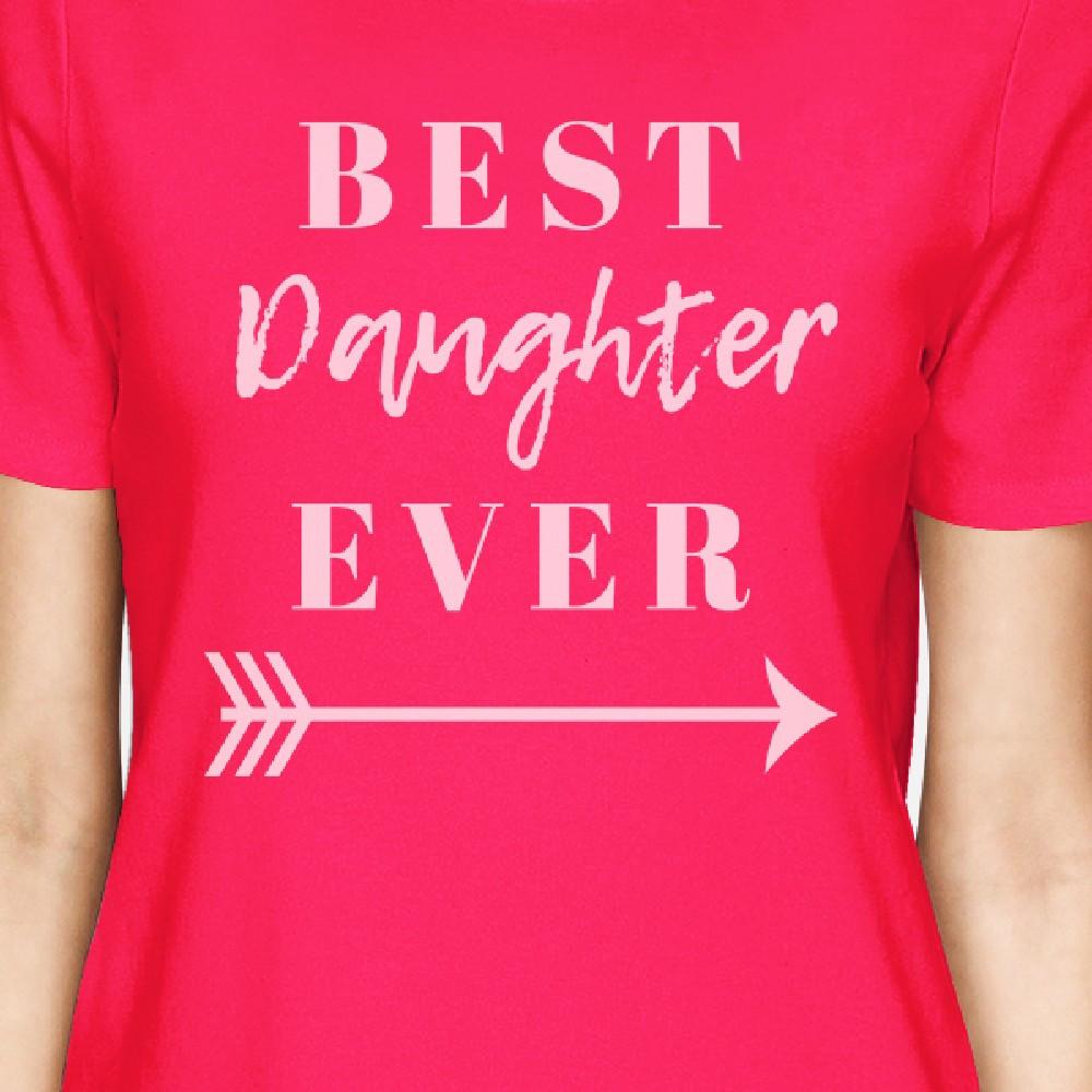 Best Daughter & Mother Ever Hot Pink Cute Moms Gifts From Daughters