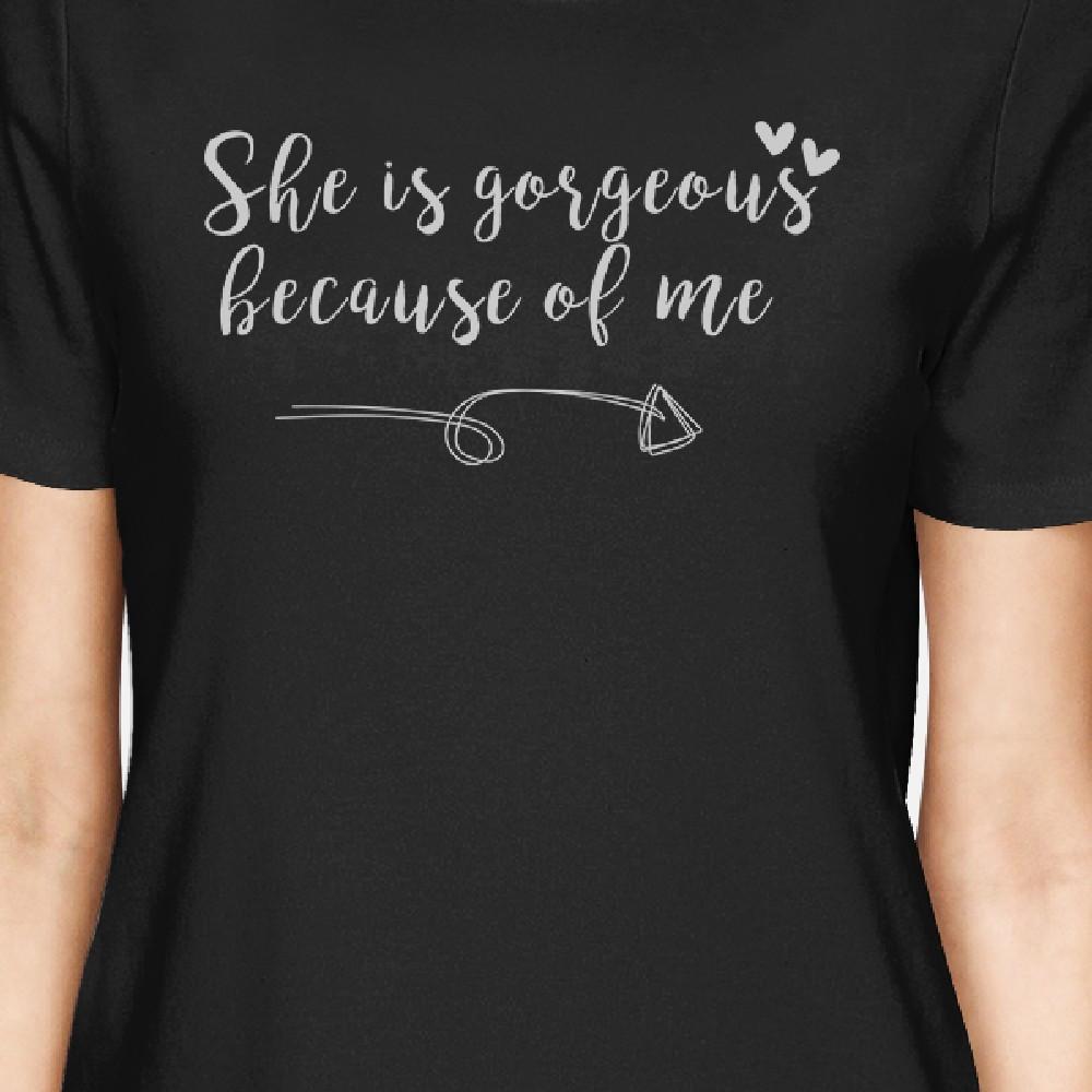 She Is Gorgeous Black Womens Matching T Shirts For Mom And Daughter