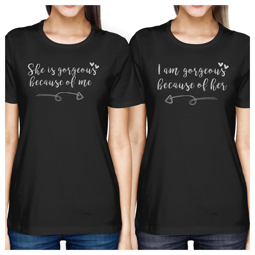 She Is Gorgeous Black Womens Matching T Shirts For Mom And Daughter