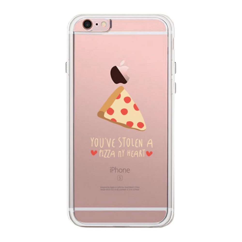 Pizza My Heart Funny Phone Case Cute Clear Phonecase