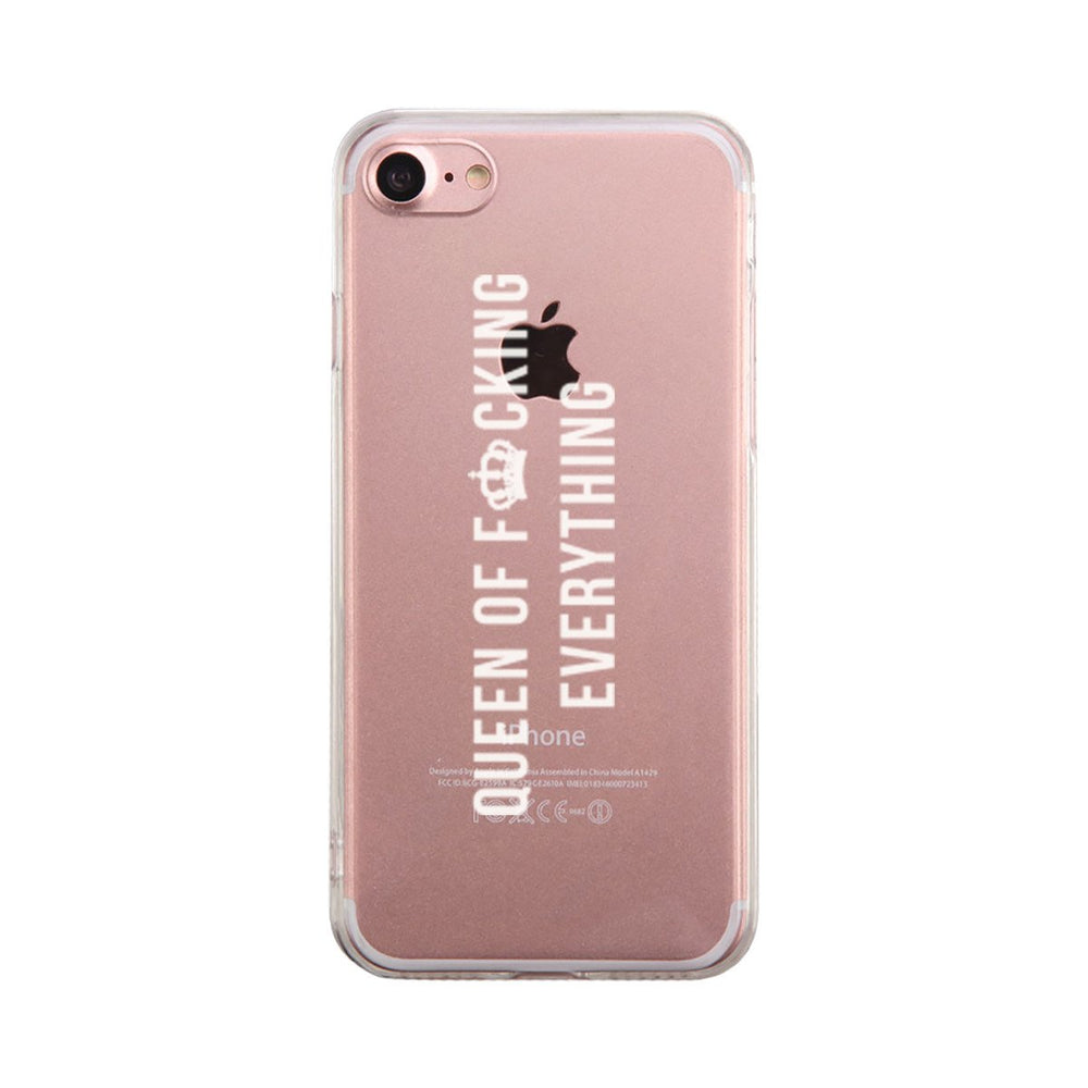 Queen Of Everything Phone Case Cute Clear Phonecase